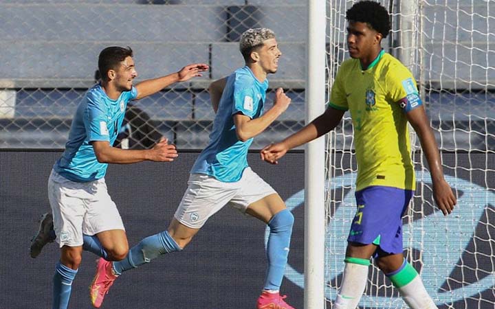 অনূর্ধ্ব-২০ বিশ্বকাপ: ইসরায়েলের কাছে হেরে ব্রাজিলের বিদায়