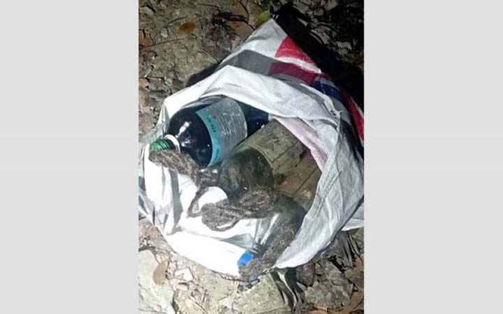গলাচিপায় বিস্ফোরণ, ককটেল-পেট্রোল বোমা উদ্ধার
