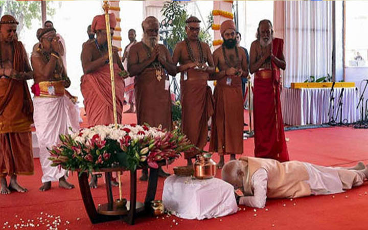ভারতে গণতন্ত্রের ‘মন্দির’ উদ্বোধন করলেন মোদিই