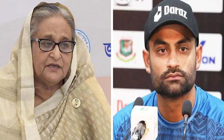 প্রধানমন্ত্রীর ডাকে গণভবনে তামিম