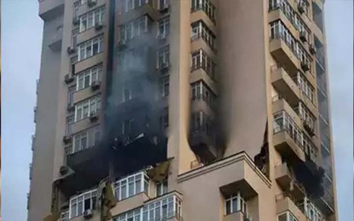 ইউক্রেনে নতুন করে রাশিয়ার ক্ষেপণাস্ত্র হামলা