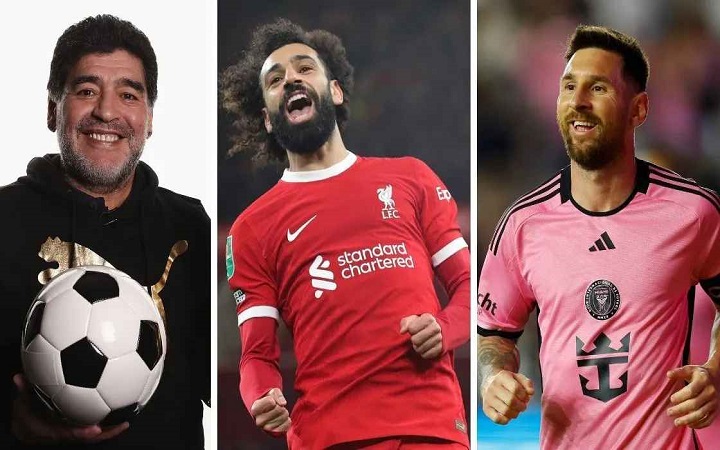 মেসি না ম্যারাডোনা, সালাহর চোখে কে এগিয়ে?