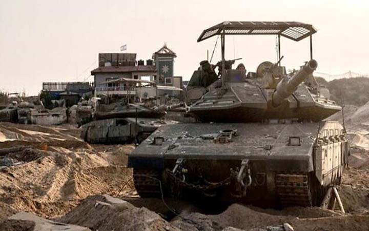 স্থল হামলায় ব্যাপক ক্ষতির মুখে ইসরাইল