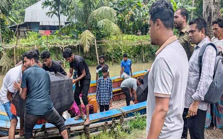 পিরোজপুরের একটি পেয়ারা বাগানে মোবাইল কোর্ট পরিচালনা