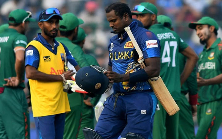 সাকিব ও বাংলাদেশ দলের প্রতি শেষ সম্মানটুকুও রইলো না: ম্যাথিউস