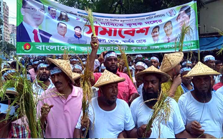 নয়াপল্টনে জড়ো হচ্ছেন কৃষকদলের নেতাকর্মীরা