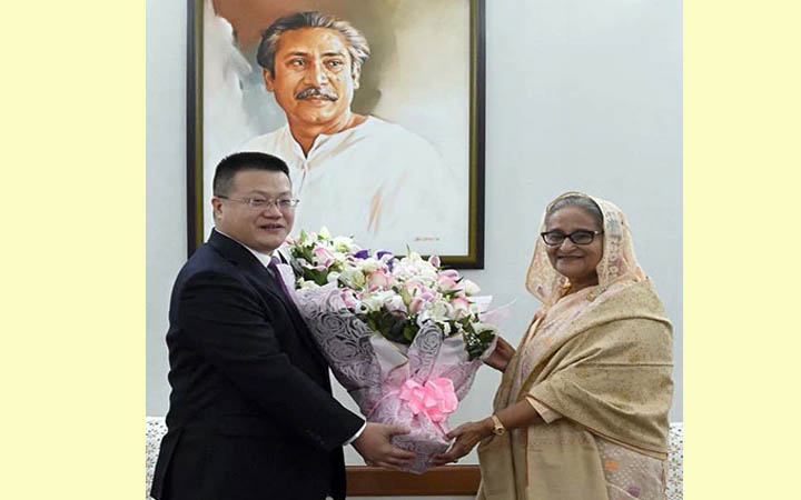 নির্বাচনে নিরঙ্কুশ জয়ে শেখ হাসিনাকে চীনের অভিনন্দন