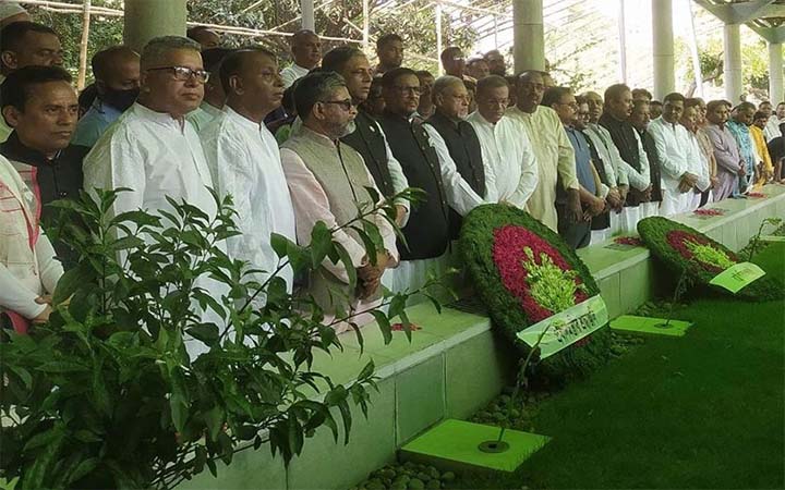 শেখ জামালের জন্মদিনে আওয়ামী লীগের শ্রদ্ধা