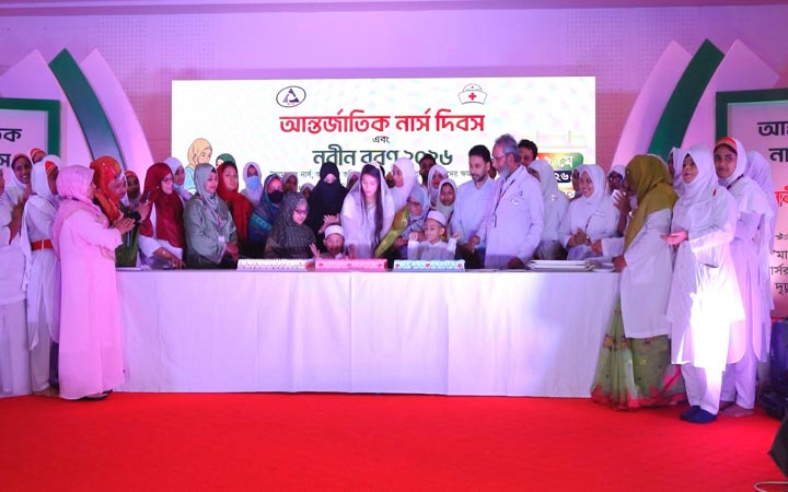 যশোর আদ্- দ্বীন নার্সিং ইনস্টিটিউটে আন্তর্জাতিক নার্স দিবস ও নবীন বরণ অনুষ্ঠান