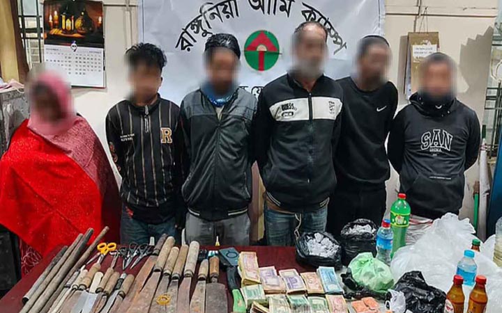 যৌথ বাহিনীর অভিযানে এক সপ্তাহে আটক ১৫৭