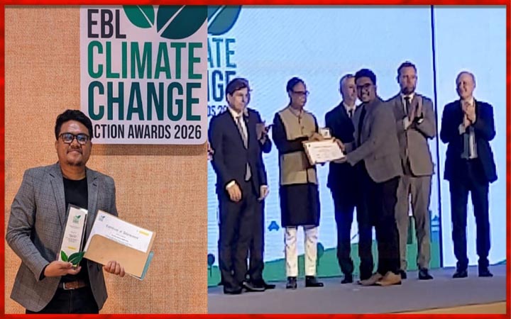 জলবায়ু সচেতনতায় দেশসেরা ‘সময় নেচার’