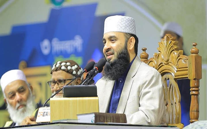 দেশে আমরা দুর্নীতি ও দখলবাজি চাই না: মিজানুর রহমান আজহারী