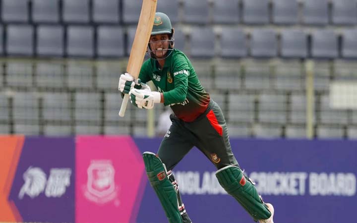 ভারতের বিপক্ষে বাংলাদেশের সংগ্রহ ১৫২