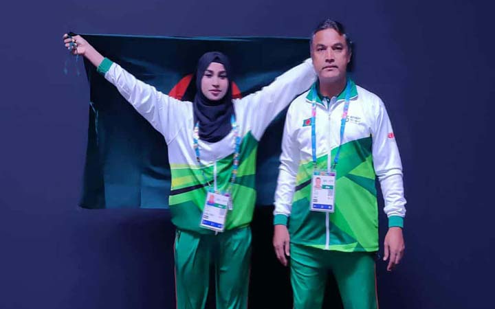 ইসলামিক গেমসে উশুতে ব্রোঞ্জ বাংলাদেশের