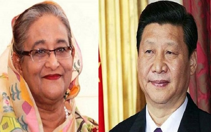 জিনপিংকে ধন্যবাদ জানিয়ে প্রধানমন্ত্রীর চিঠি