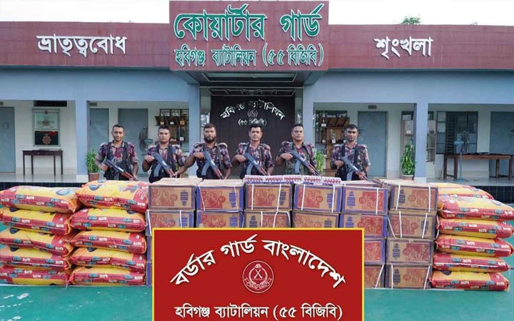 বিজিবির অভিযানে বিপুল ভারতীয় কসমেটিকস, জিরা জব্দ