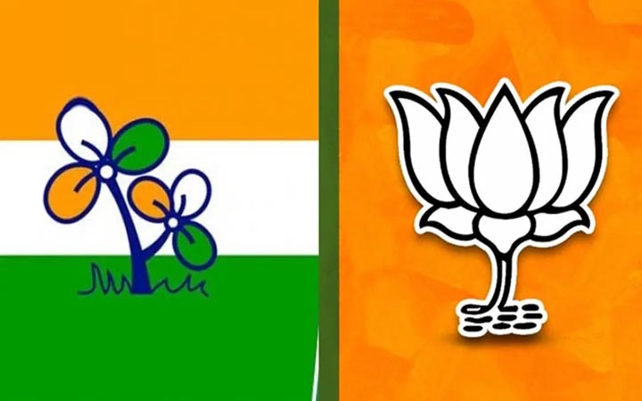 পশ্চিমবঙ্গে ১৬৭ আসনে এগিয়ে বিজেপি