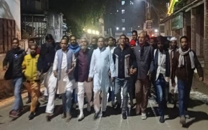 নেত্রকোনায় নিষিদ্ধ ছাত্রলীগের মিছিলের পর বিএনপির প্রতিবাদ