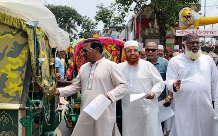 কুড়িগ্রামে বিএনপির লিফলেট বিতরণ কর্মসূচি