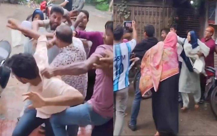 বিএনপির দুই চেয়ারম্যান প্রার্থীর সমর্থকদের মারামারি, আহত ৩
