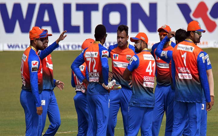 খুলনাকে ১৭ রানে হারাল বরিশাল