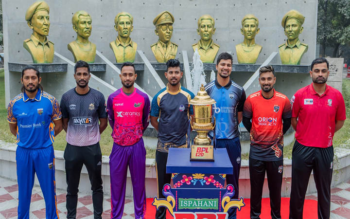 এবারের বিপিএলে ৭ দলের অধিনায়ক যারা