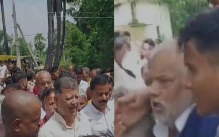 বিহারে পল্লী উন্নয়ন মন্ত্রীকে মারধরের চেষ্টা, ধাওয়া
