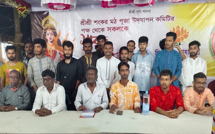 পূজামণ্ডপে নজরদারিতে ববি ছাত্রদল