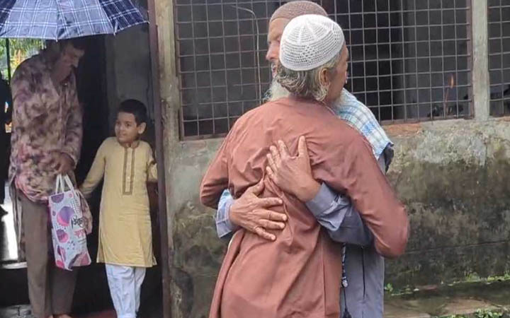 সৌদির সঙ্গে মিল রেখে বগুড়ায় ঈদুল আজহার জামাত অনুষ্ঠিত