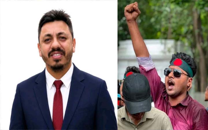বরগুনায় জাতীয় যুবশক্তির আহ্বায়ক কমিটির নেতৃত্বে নাঈম-নিলয়