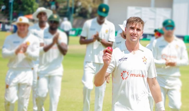 জিম্বাবুয়ের টেস্ট ইতিহাসে ইভান্সের নতুন রেকর্ড