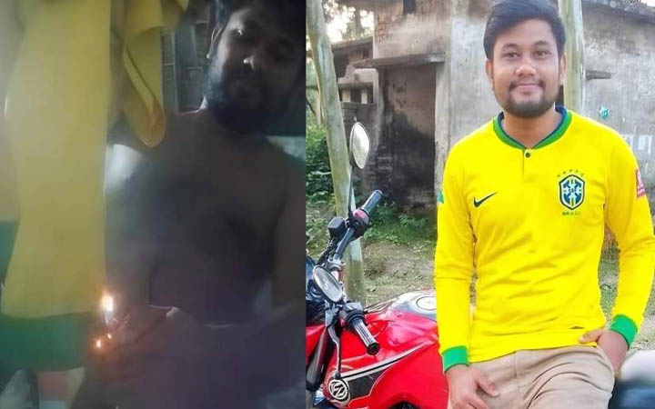 ফেসবুক লাইভে জার্সিতে আগুন দিয়ে দল ছাড়লেন ব্রাজিল সমর্থক
