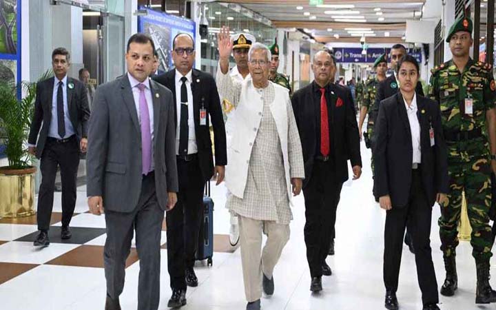 জাপানে পৌঁছেছেন প্রধান উপদেষ্টা