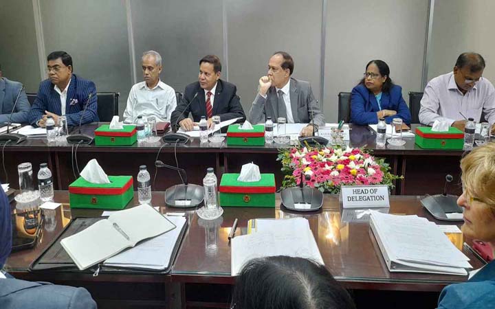 ইসির সঙ্গে বৈঠকে মার্কিন প্রতিনিধি দল