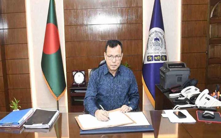 সিআইডির প্রধান হিসেবে দায়িত্ব নিলেন ডিআইজি গাজী জসীম
