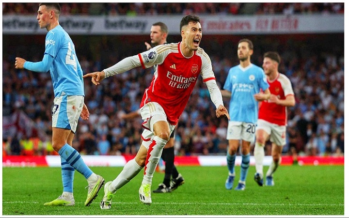 ৮ বছর পর লিগে সিটিকে হারালো গানার্সরা