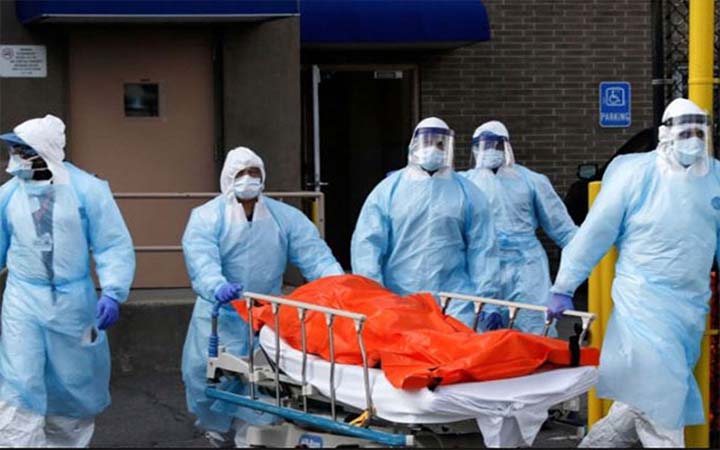 বিশ্বে আরও ৮ হাজার মানুষের মৃত্যু,  শনাক্ত সাড়ে ৩২ লাখ