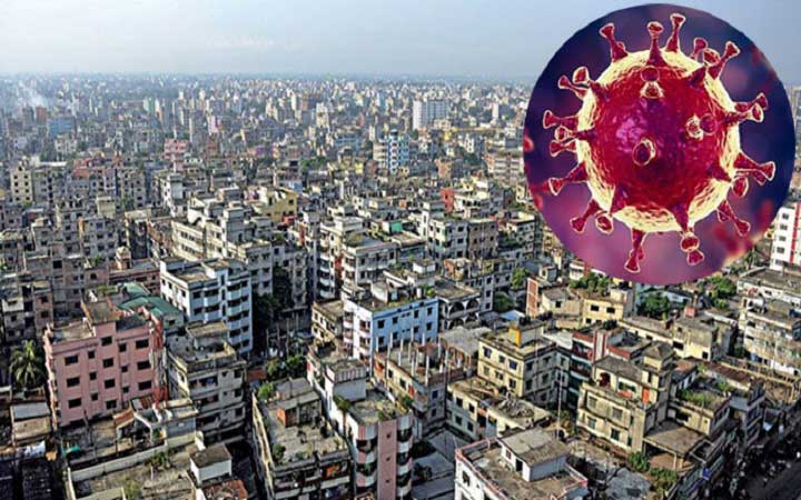 রাজধানীর যে ১৩ এলাকা করোনাভাইরাসের রেড জোন