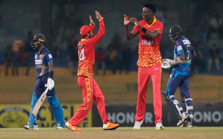 জিম্বাবুয়ের বিপক্ষে শ্রীলঙ্কার বড় জয়