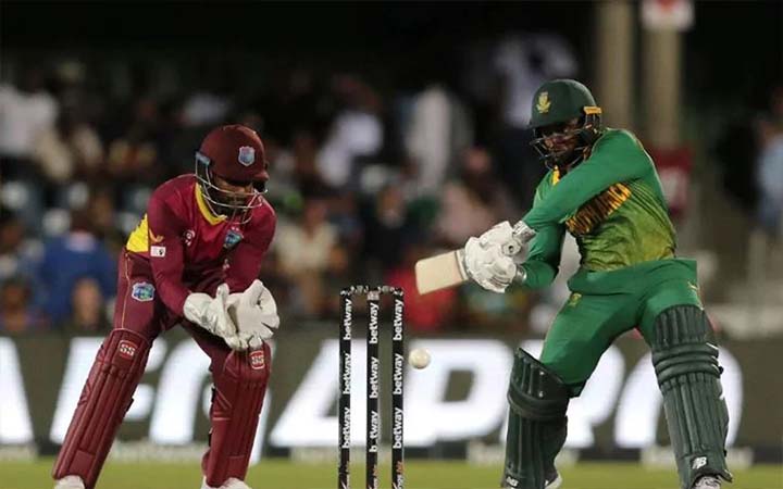 প্রোটিয়াদের অনায়াসে হারিয়ে সিরিজে এগিয়ে উইন্ডিজ