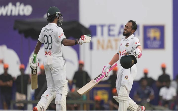 মুশফিক-শান্তর আর কেবল ২০ রানের অপেক্ষা