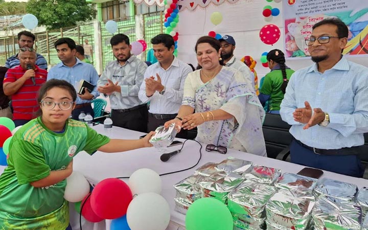 চট্টগ্রামে বিশেষ চাহিদা সম্পন্ন শিশুদের ক্রীড়া প্রতিযোগিতা