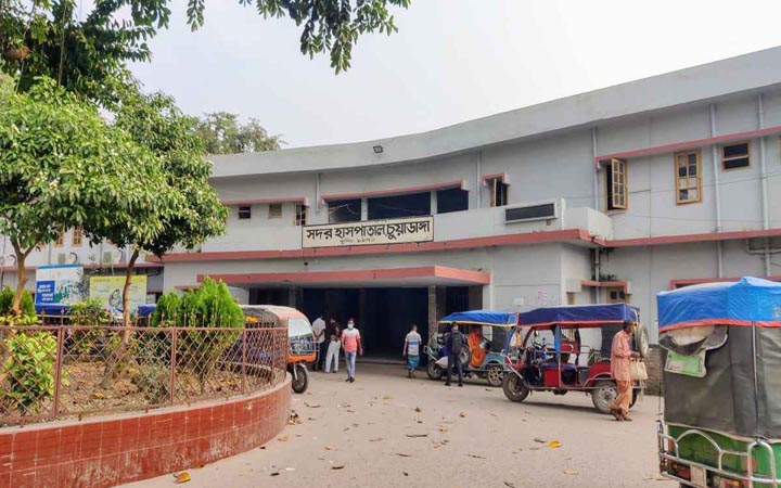 চুয়াডাঙ্গায় সড়ক দুর্ঘটনায় মোটরসাইকেল চালক নিহত