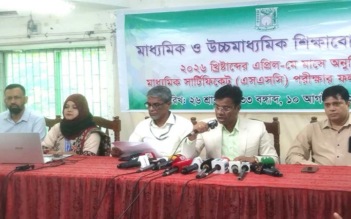 কুমিল্লা বোর্ডে পাসের হার ৬৫.৪২ শতাংশ, জিপিএ-৫ পেল ৯৮১৪ জন