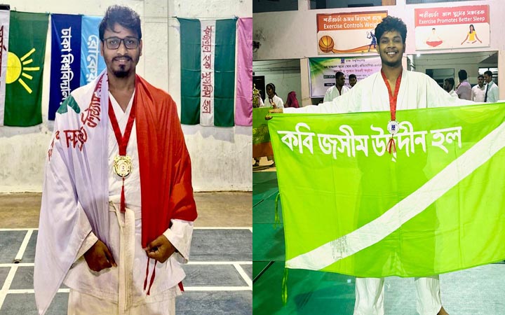 ঢাবির আন্তঃহল জুডো প্রতিযোগিতায় চ্যাম্পিয়ন হাদী, রানার্সআপ আশিক