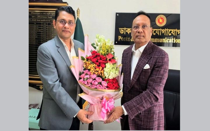 ডাক ও টেলিযোগাযোগ বিভাগের নতুন সচিবের দায়িত্ব গ্রহণ