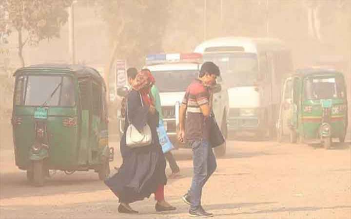 বিশ্বে সবচেয়ে ‘দূষিত’ ঢাকার বাতাস