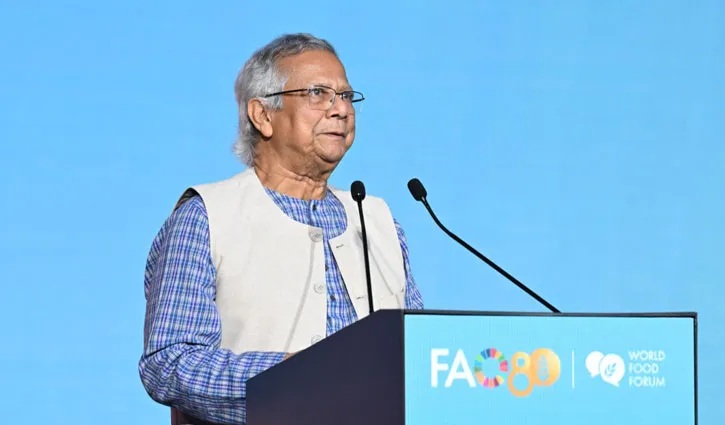ক্ষুধামুক্ত বিশ্ব গঠনে ৬ দফা প্রস্তাব প্রধান উপদেষ্টার