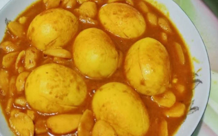 নারকেল ও ডিম দিয়ে কাঁঠালের বিচি