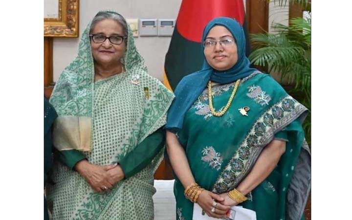ঢাকা জেলা আওয়ামী লীগের মহিলা বিষয়ক সম্পাদক হলেন ইলোরা খান মজলিস